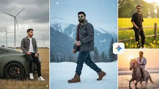 Thumbnail: Instagram New Trending Ai Photo Editing Prompts | Google Gemini AI Boy's Trending Photo Editing!