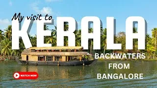 Thumbnail: Bangalore to Varkala Road Trip | Kochi, Alleppey Backwaters & Dolphins 🐬 | Kerala Travel Vlog Part 1