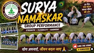 Thumbnail: Traditional Surya Namaskar on Ground 🌿 | Spiritual Yoga Routine | Find Your Balance