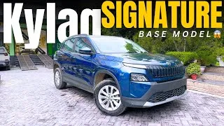Thumbnail: Updated Skoda Kylaq Signature1.0L TSI | Kylaq Signature VFM Variant Detailed Review