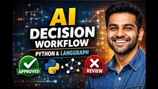 Thumbnail: Build an Explainable AI Decision Workflow using Python & LangGraph
