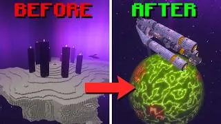 Thumbnail: We Transformed The END into PROJECT HAIL MARY in Minecraft