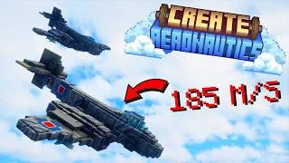 Thumbnail: I Built a WORKING JET in Create Aeronautics