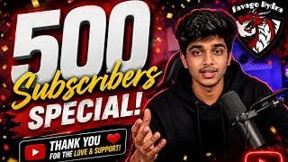 Thumbnail: FACE REVEAL KARDU? 500 SUBS SPECIAL VIDEO| My Life Time line Explanation 