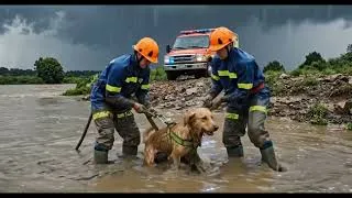 Thumbnail: Rescued Puppy From Flood 💔🐶 | Amazing Animal Rescue Story | Timelapse Transformation