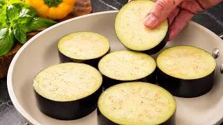 Thumbnail: I don’t chop eggplants too finely anymore — I cook them in one pan using Grandma’s secret! 🌶️