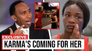 Thumbnail: “STEPHEN A SMITH WENT OFF!” His Take on Claressa Shields’ Alycia Baumgardner Slap & MVP BAN 