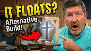 Thumbnail: Floating Cross Build | Alternative to Popular Woodworking Projects