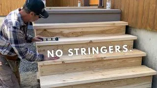 Thumbnail: No Stringers? Here’s How I Built These Solid Stairs