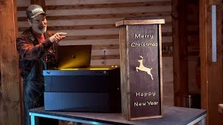 Thumbnail: Building a Wooden Lantern | WeCreat Vision Pro
