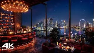 Thumbnail: Romantic Jazz Saxophone in Luxury Singapore Bar Ambience ~ Background Music for Stress Relief