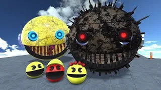 Thumbnail: 🚨 THIS VIDEO WILL TERRIFY YOU! Cartoon Cat vs Pac-Man Team – UNEXPECTED ENDING! 😨👹