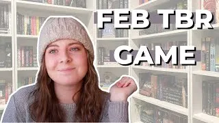 Thumbnail: February TBR Game | This TBR is Way Too Long For a Short Month