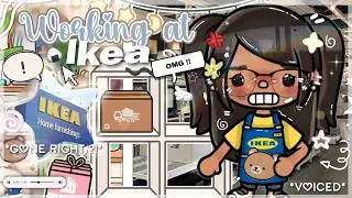 Thumbnail: Working at IKEA in NYC 🗽📦 *GONE RIGHT ?!* ||voiced🎙||Toca Boca Life World Roleplay 𖹭☘️🗒 ୭. ᐟ