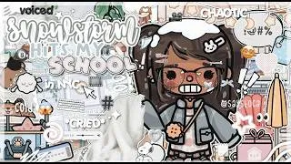 Thumbnail: 🌨 SNOWSTORM hits my school 😱🎥 ||voiced🎙||Toca Boca Life World Roleplay 🎱🪽🍙 ୭. ᐟ
