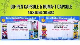 Thumbnail: Go-pen Capsule & Ruma-t Capsule | New Packaging | Original vs Fake | New Update