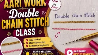 Thumbnail: Free aari work class -5|| aari work for beginners tamil || SBaariwork #aariclass #freeclasses 