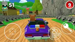 Thumbnail: Secret Police Car in Bear Village! 🚓🚨 Super Bear Adventure