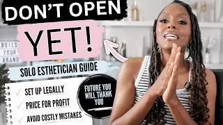 Thumbnail: Solo Esthetician Guide: How to Legally Set Up & Price Your Services