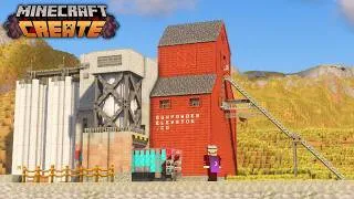 Thumbnail: Automating Explosives With a GUNPOWDER Mill in Create Mod
