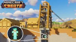 Thumbnail: I Made a WORKING Mine Elevator For My Colonists [Create]