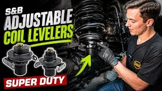 Thumbnail: S&B Adjustable Coil Levelers | Ford Super Duty