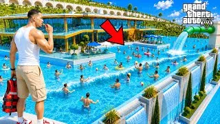 Thumbnail: Franklin And Shinchan BUILD Biggest Swimming Pool for Every Pepole in GTA V