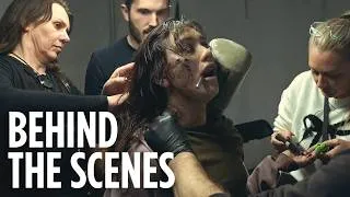 Thumbnail: Evil Dead Burn (2026) Behind the Scenes: Fire Effects, Stunts & Makeup