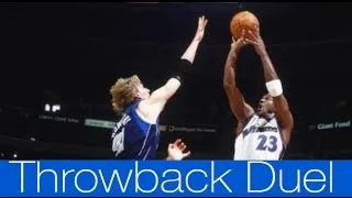 Thumbnail: Dirk Nowitzki vs Michael Jordan Full Highlights 02.23.2003 - 59 pts combined