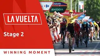Thumbnail: Brennan leaves everyone in his wake | Stage 2 Highlights | La Vuelta a Espana 2026
