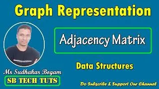 Thumbnail: Adjacency Matrix Graph Representation | Graph Representation | Data Structure