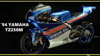 Thumbnail: '94 Yamaha TZ250M / Tetsuya Harada / Tamiya 1/12 / MotoGP / ASMR Cinematic Build