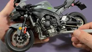 Thumbnail: Building The Kawasaki Ninja ZX 10 RR | 1/9 Model Kit