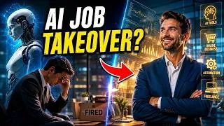 Thumbnail: The AI Job Cuts Are Real 7 Careers Becoming Businesses Instead in 2026