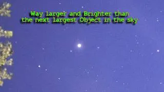 Thumbnail: Huge Object Traveling  in the night sky