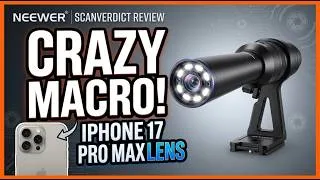 Thumbnail: iPhone 17 Pro Max Cinematic Macro! NEEWER 18mm Probe Lenses Review