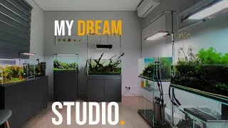 Thumbnail: Setting up my dream Aquascaping studio!