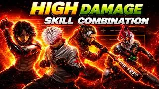 Thumbnail: 14 July 2026 🔥 HIGH DAMAGE SKILL COMBINATION | Best Character Skill for BR rank