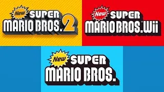 Thumbnail: New Super Mario Bros. Series Overworld but every "bah" changes the game (NO NSMBU)