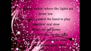 Thumbnail: George Strait- She Lays It All On The Line Lyrics