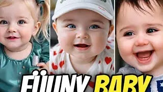 Thumbnail: Funniest Baby Laughing Moments 😂🥰|| Babies Laughing So Hard 😂 | Funniest Giggles Ever 👶❤️