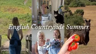 Thumbnail: English Countryside Summer - I can't believe I witnessed this! + a mother/daughter COSY ISLAND Haul