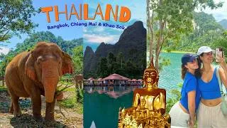 Thumbnail: Thailand Travel Vlog ⋆｡°✩ 🐘🇹🇭✨| Meeting Elephants and Visiting Temples💛