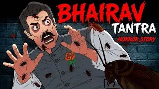 Thumbnail: Bhairav Tantra Horror Story | Hindi Horror Stories | Scary Pumpkin | Animated Horror Stories