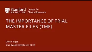 Thumbnail: The Importance of Clinical Trial Master Files (TMF) with Doran Triggs, BS