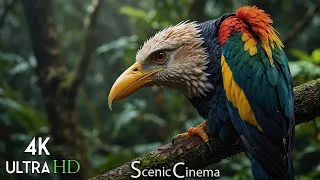 Thumbnail: Birds That Call Jungle Home - Singing Birds | Forest Edition |  Scenic Cinema With Nature Sounds 4K