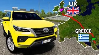 Thumbnail: ETS 2: Longest Road trip from (UK to Greece) | Euro Truck Simulator 2
