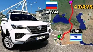 Thumbnail: ETS 2: Longest Road trip from (Israel to Russia) Jerusalem to Moscow | Euro Truck Simulator 2