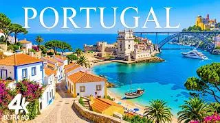 Thumbnail: FLYING OVER PORTUGAL 4K UHD | Soothing Music & Beautiful Nature Video