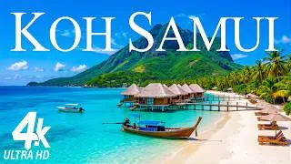 Thumbnail: Koh Samui 4K - Tropical Island, White Sand & Thailand’s Paradise Coastline with Relaxing Music